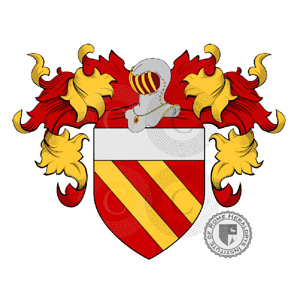 Escudo de la familia Melo o Melo-Lupi (Venezia)