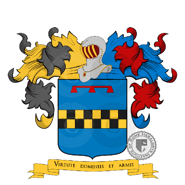 Coat of arms of family Martirano (Salerno, Lecce)