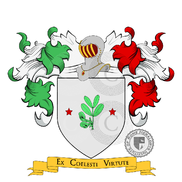 Escudo de la familia Fagotto o Fagotti (Piemonte)