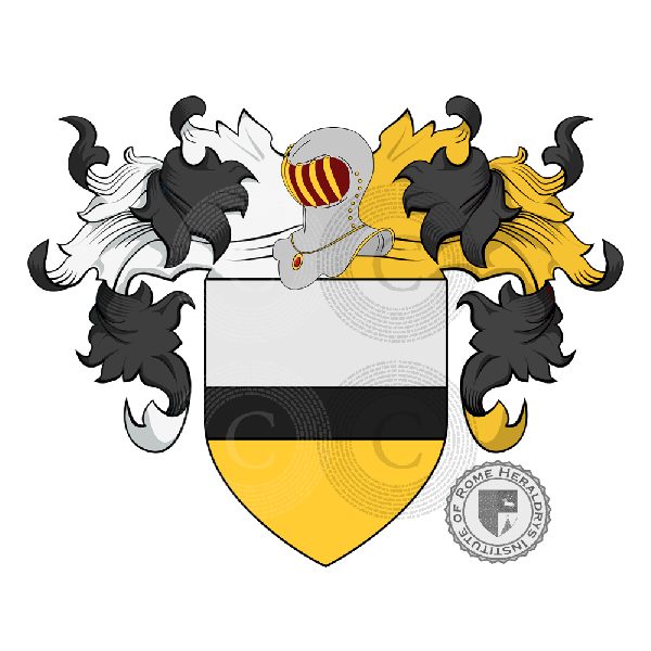 Coat of arms of family Primiterra