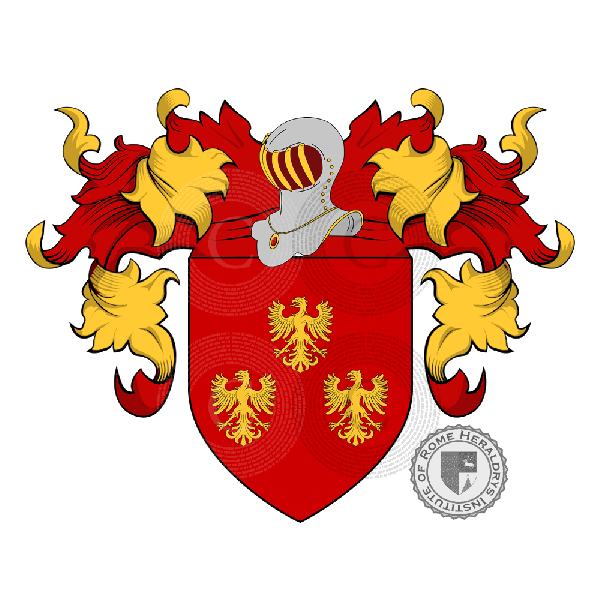 Wappen der Familie Corsani o Corsano