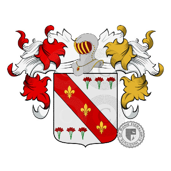 Coat of arms of family Cesarano