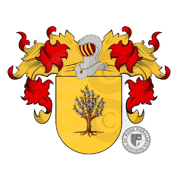 Wappen der Familie Ospino, Ospina