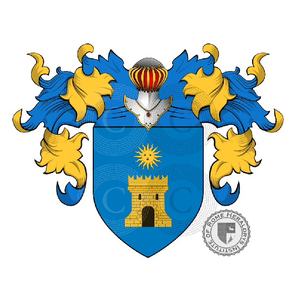 Coat of arms of family Palazzo (da)