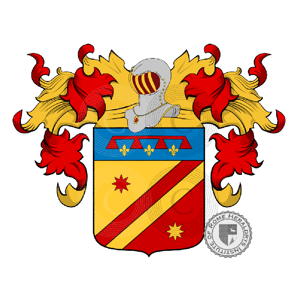 Coat of arms of family Martinucci o Tinucci (de)