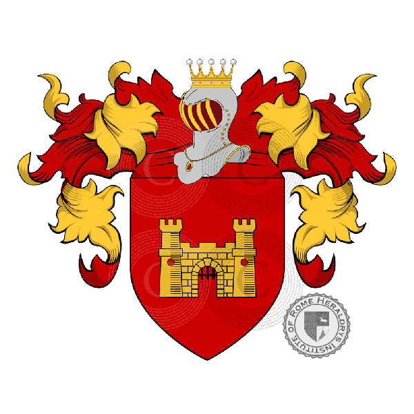 Wappen der Familie la Farina