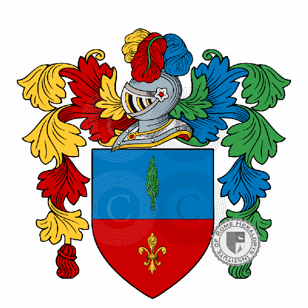 Coat of arms of family Spinetta