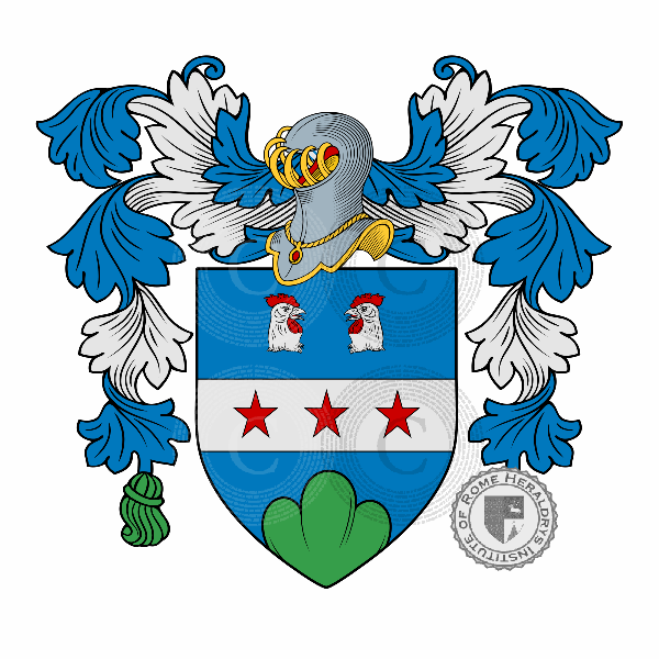 Wappen der Familie Borghetti