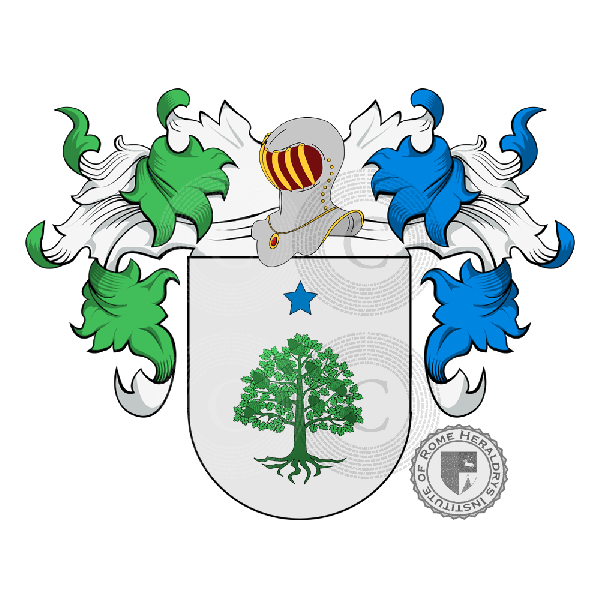 Coat of arms of family Guanche