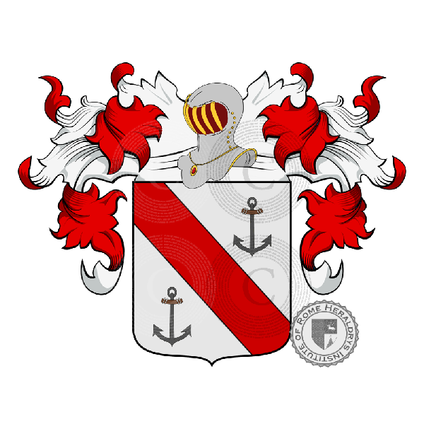 Coat of arms of family Anchola - Ancoraria