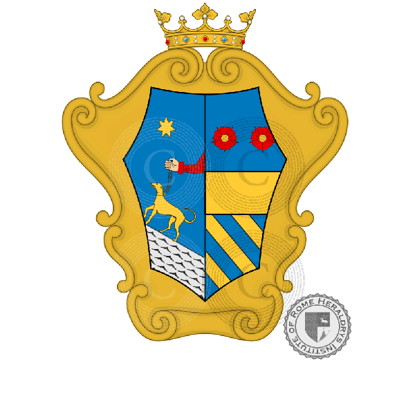 Coat of arms of family Cacace
