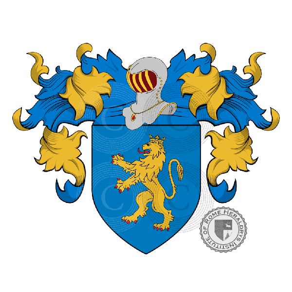 Wappen der Familie Paternò di Vittoria o Pozzobollente