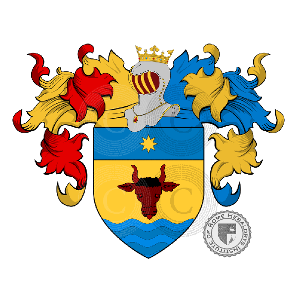 Wappen der Familie dal Bò