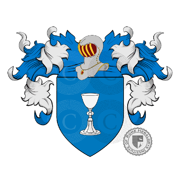 Coat of arms of family Coppieri