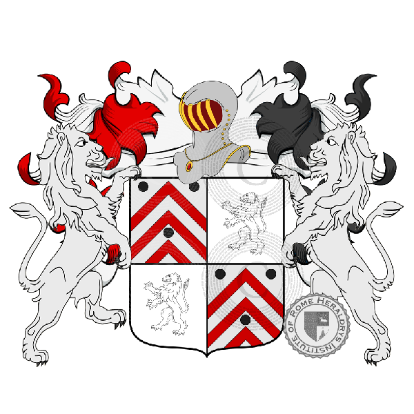 Coat of arms of family Dutour Vulliard
