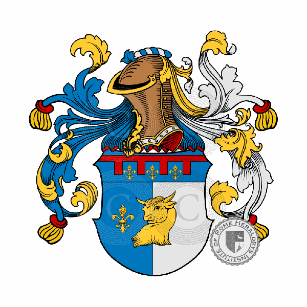 Coat of arms of family Dazzi