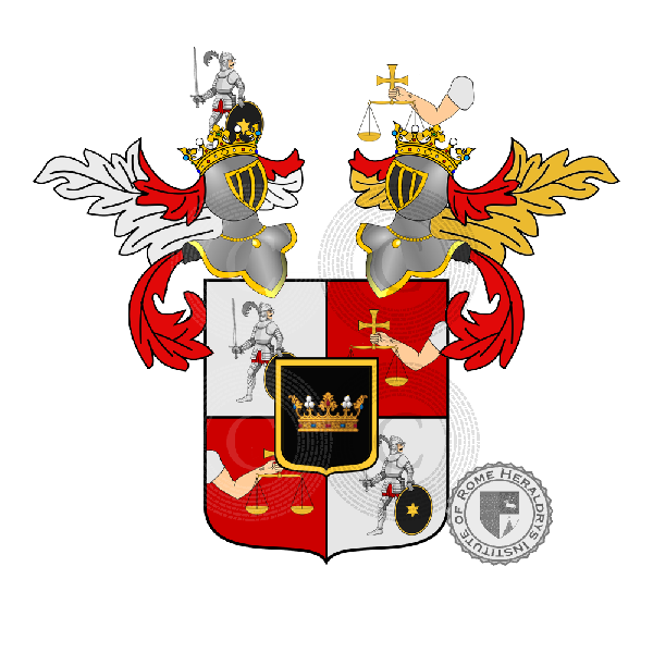 Wappen der Familie Manfroni di Manfort