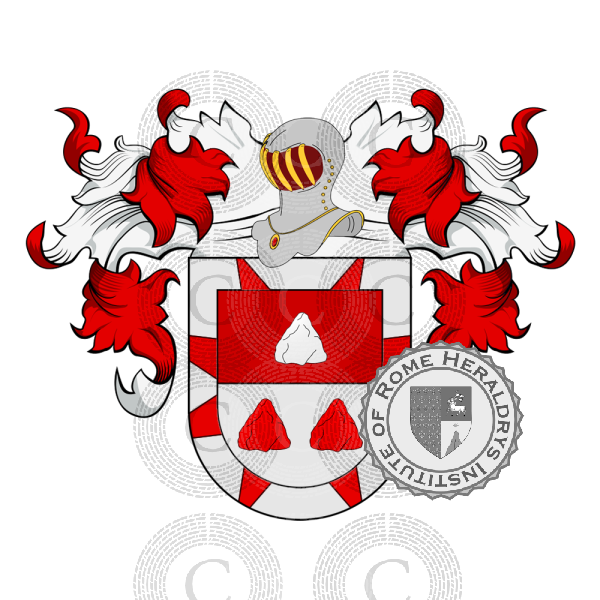 Coat of arms of family Roca