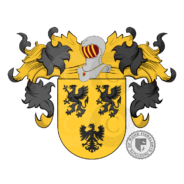 Coat of arms of family Agüero