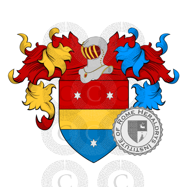 Coat of arms of family Albano