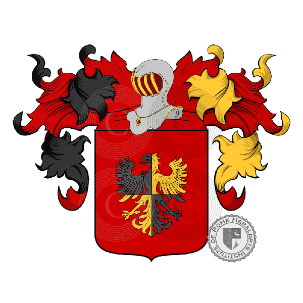 Coat of arms of family Cavajoni