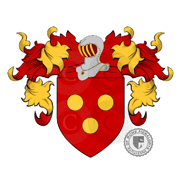 Coat of arms of family Aquaria