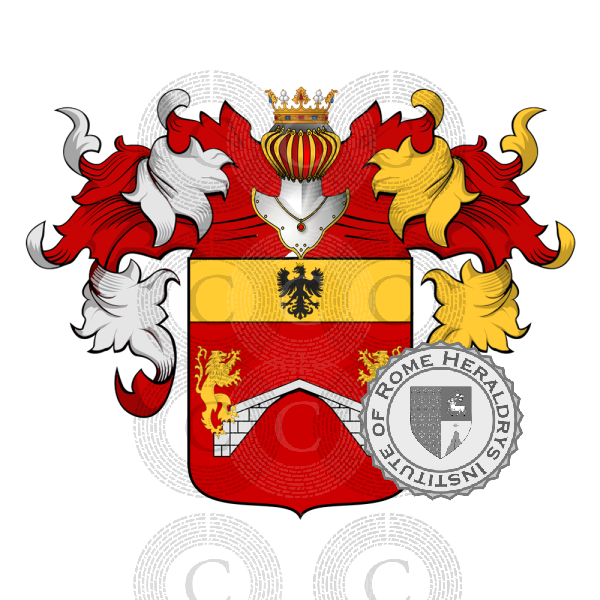 Coat of arms of family Ponti