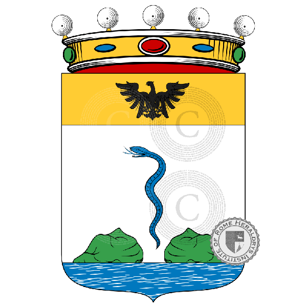 Wappen der Familie Carmine