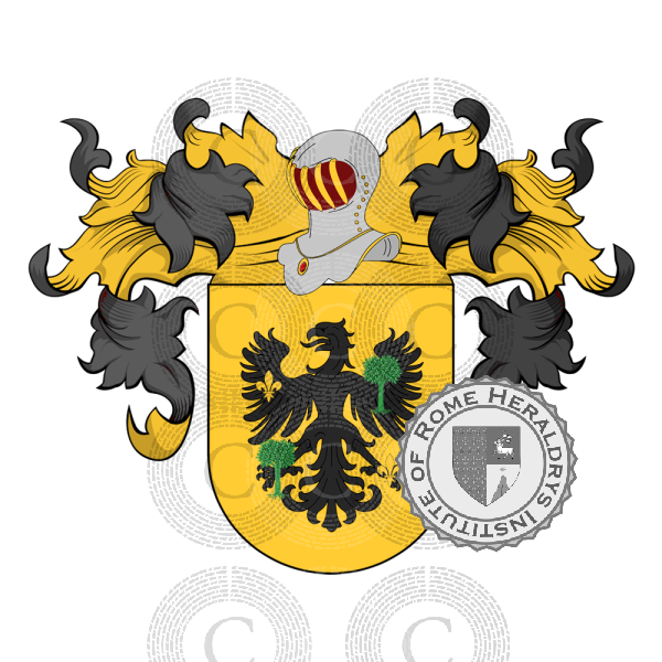 Coat of arms of family Carroz