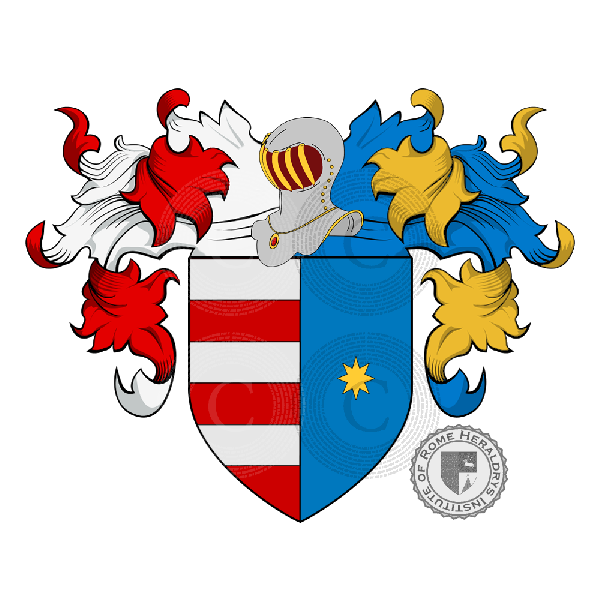 Escudo de la familia Doni Borgognoli