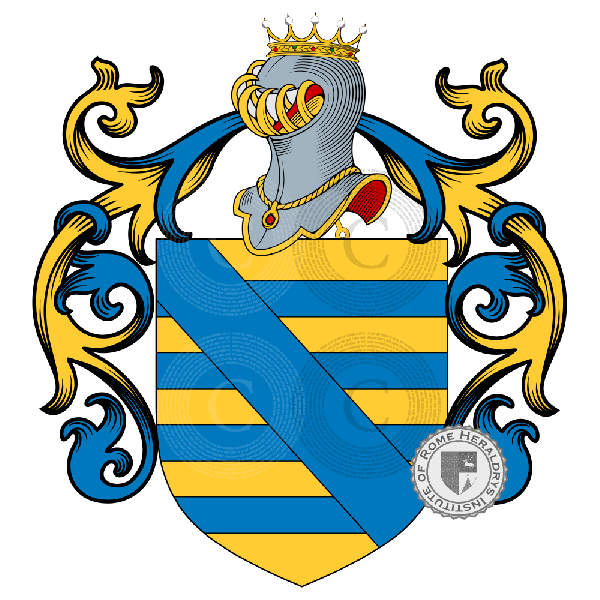 Escudo de la familia Boncristiani