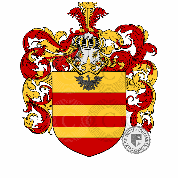 Coat of arms of family Ferrari Ardicini