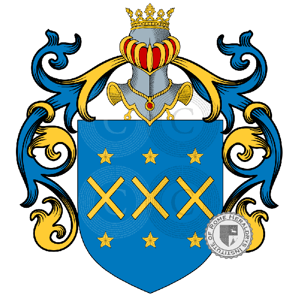 Coat of arms of family Schiattini