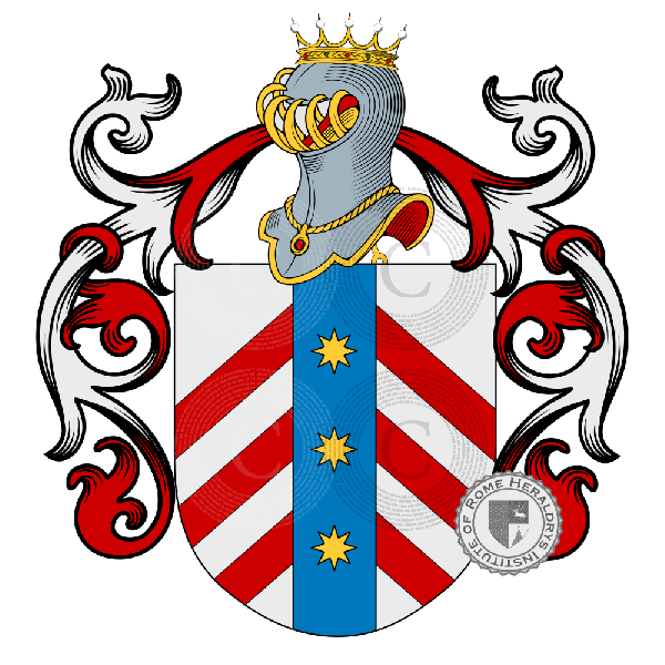 Wappen der Familie Frignani