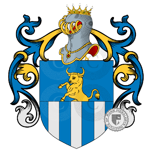 Coat of arms of family Borelli