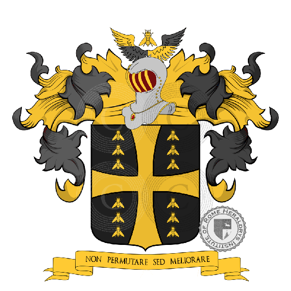 Coat of arms of family Glenisson
