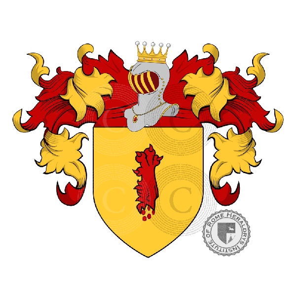Wappen der Familie Caccianti