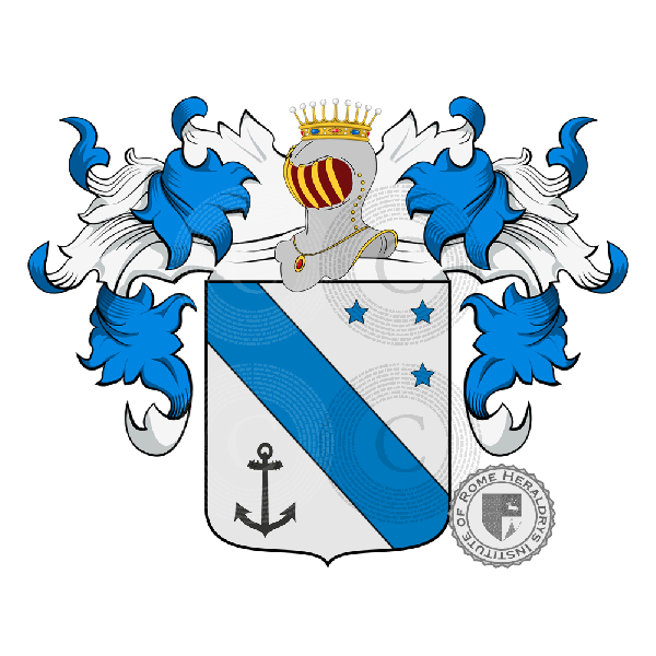 Coat of arms of family Ancelet