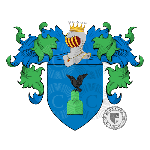Coat of arms of family Astori Muleri