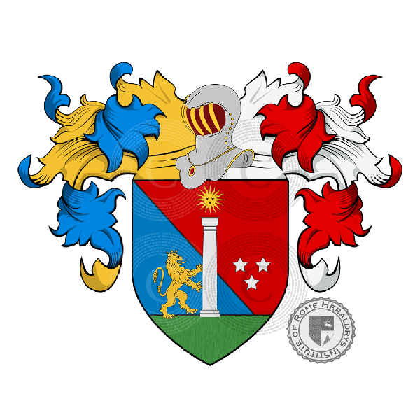 Escudo de la familia Luca Silipigni o Silipo