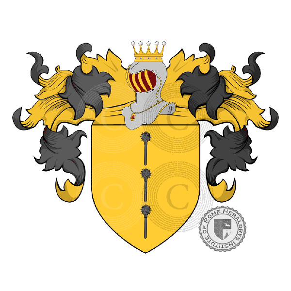 Coat of arms of family Massei