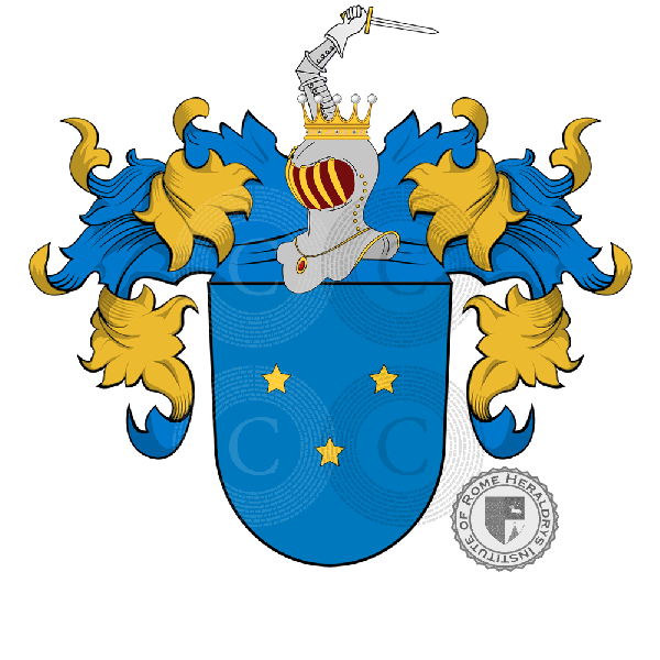 Coat of arms of family Krüger