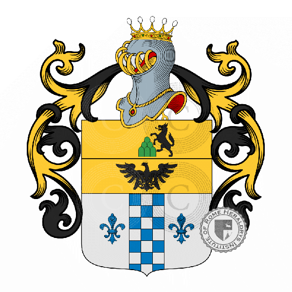 Coat of arms of family Lupo Parra