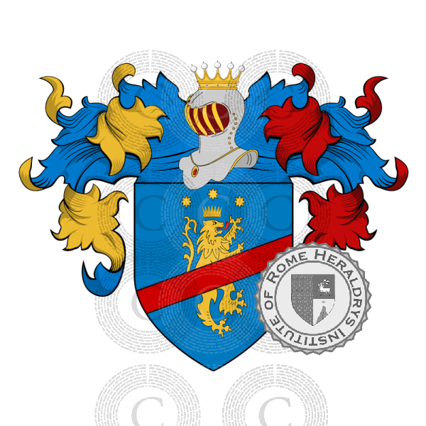 Coat of arms of family Secreti