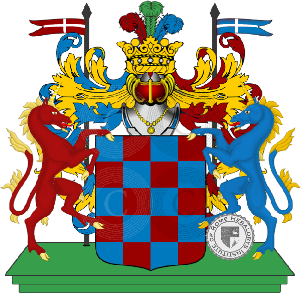 Coat of arms of family bagnara