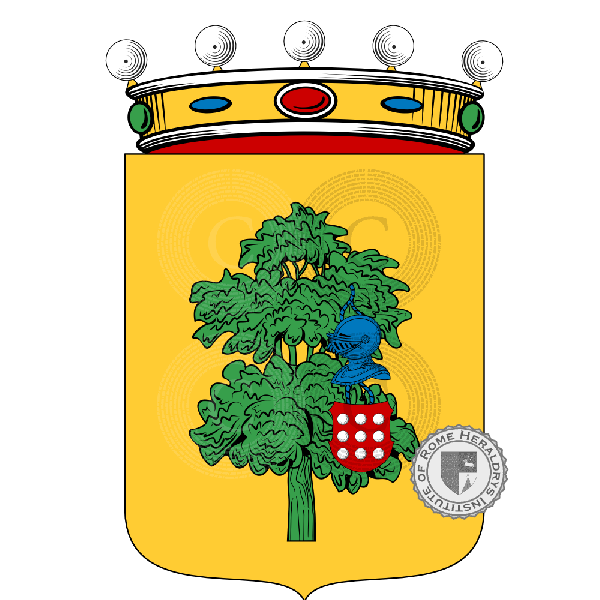Wappen der Familie del Olmo