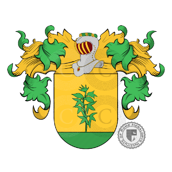 Coat of arms of family Bru
