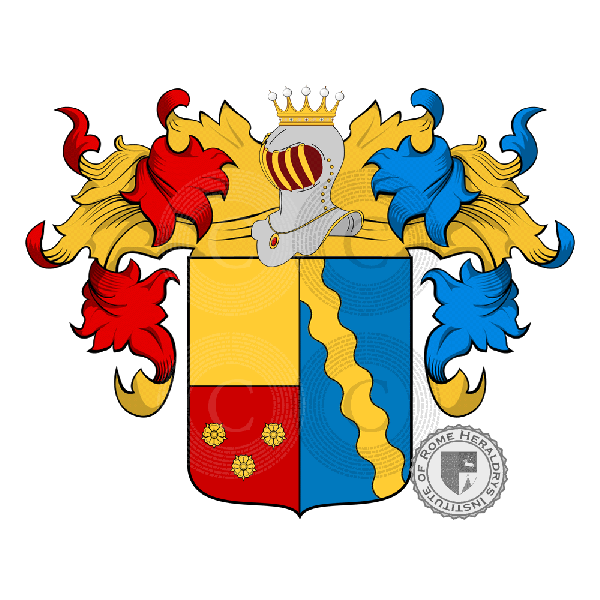 Escudo de la familia Saracco Riminaldi