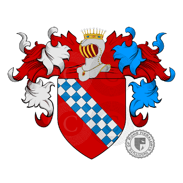 Coat of arms of family de Lampugnano