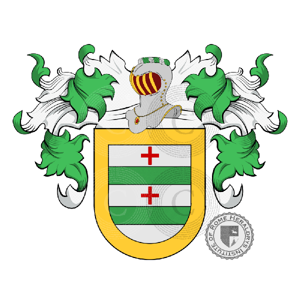 Coat of arms of family Pedro